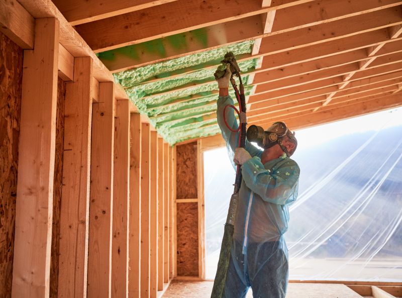 Spray Foam Insulation Installation