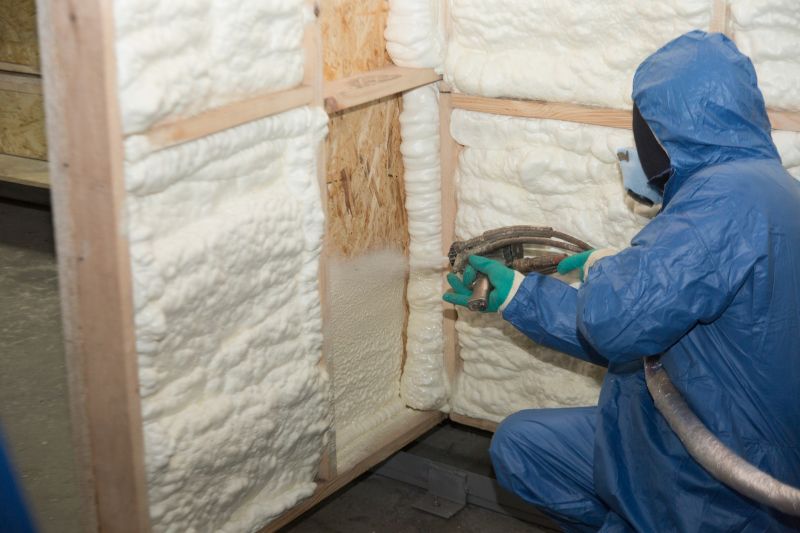 Spray Foam Insulation Installation