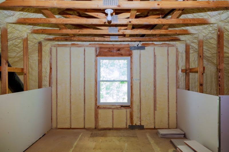 Spray Foam Insulation Installation