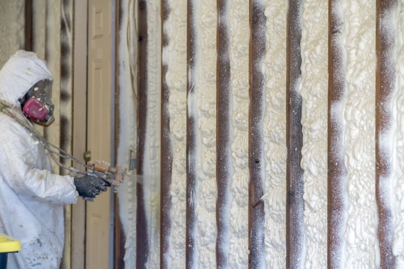 Spray Foam Insulation Installation