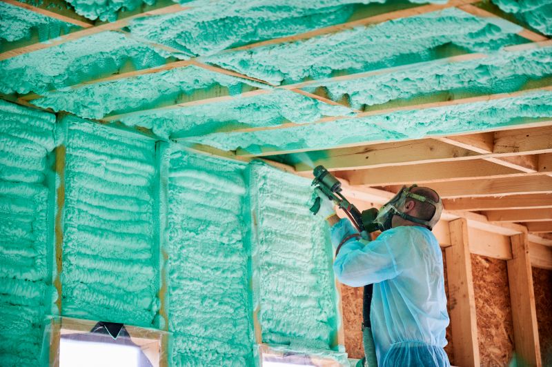 Spray Foam Insulation Installation