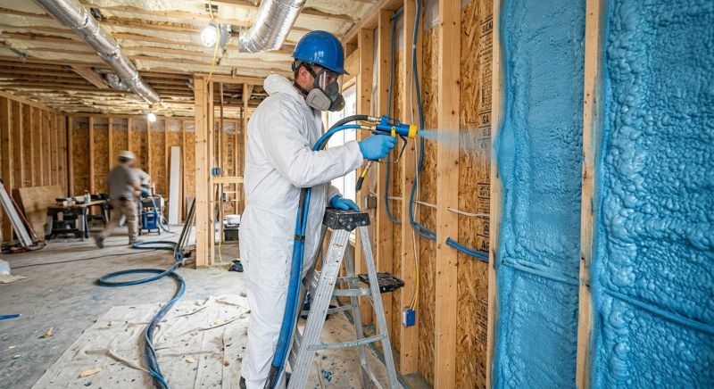 Foam Insulation Installation